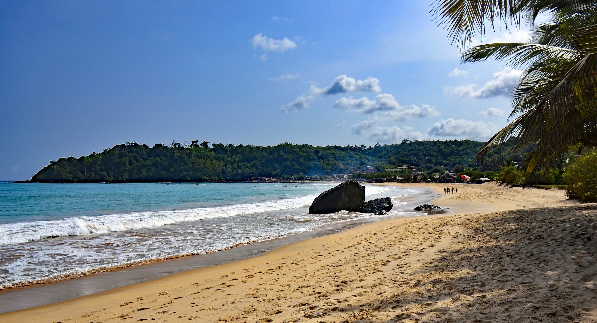 Beach in Ghana, West Africa